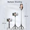 Selfie Stick Tripod S03 Extendable Stick Mini Tripod With Detachable Remote For Smart Phones Selfie Phone Holder for iPhone IOS Android