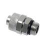 Connector for Tubes and Watercooling Systems - Silver - 1/4' 10/8 Mm