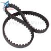Outboard Motor 65W-46241-00 18-15135 Timing Belt for Yamaha 4-Stroke F25 F30 F40 / 57-8M0151040 831294 8M0065179 for Mercury
