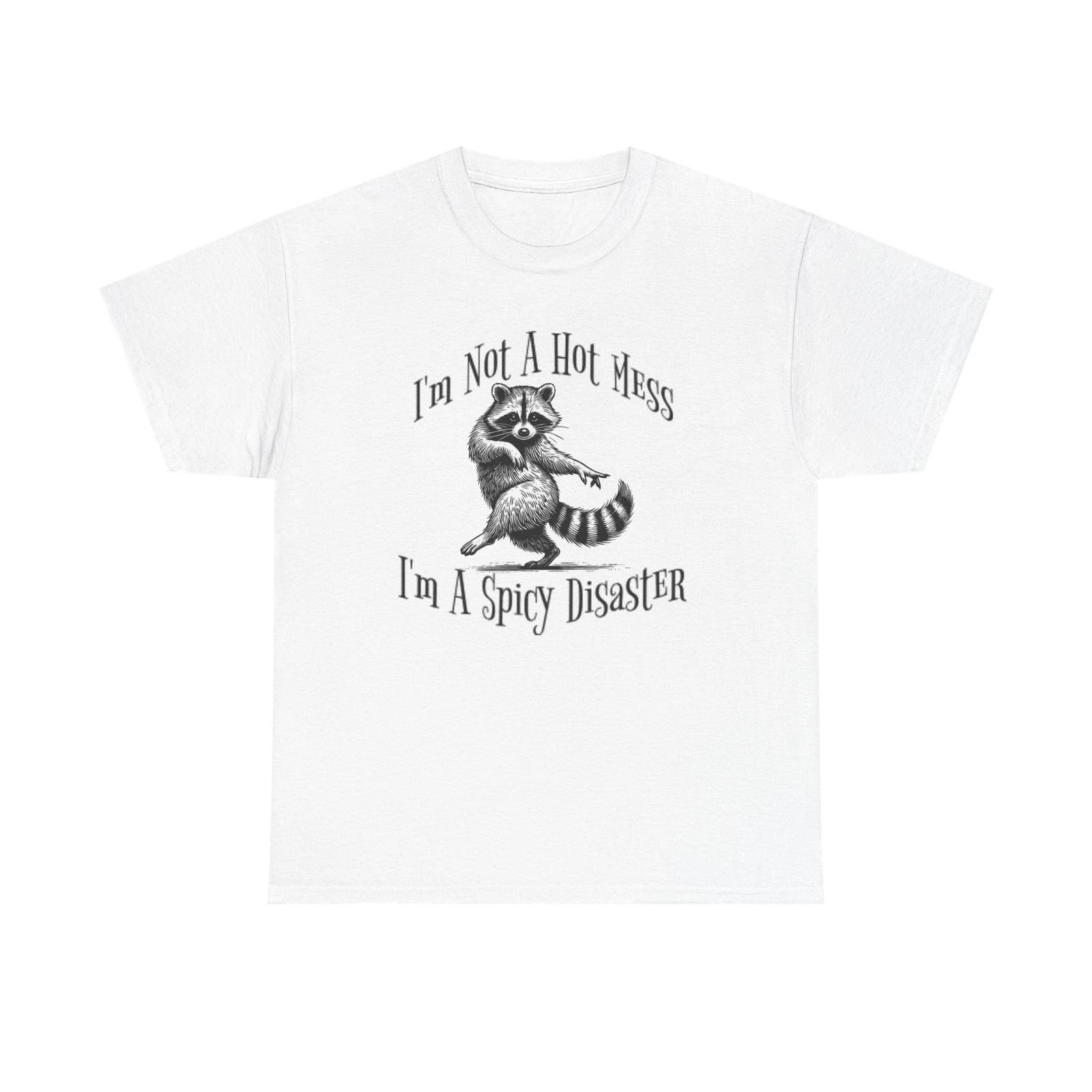 Men s and Women s T-shirts Hot Mess Graphic M