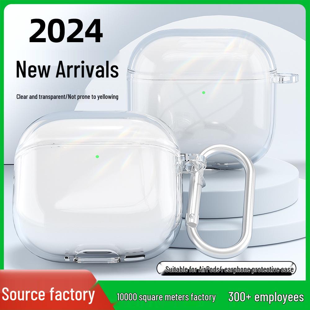 Transparent Soft Case for Apple AirPods 4 & AirPods Pro 2