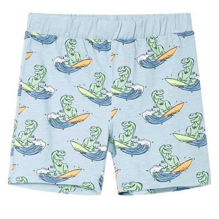 Pyjamas à manches courtes pour enfants bleu clair 92/104/116/128/140
