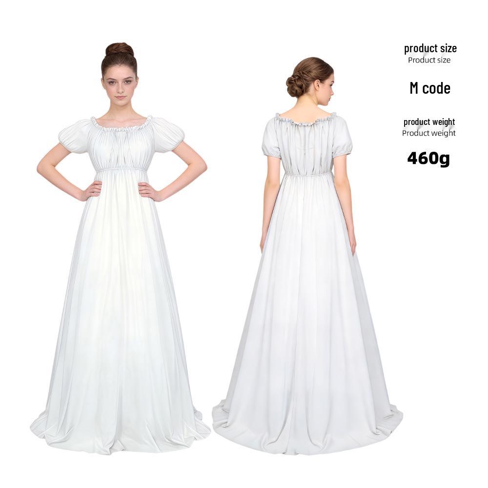 Regency Era Bridgerton Victorian Cosplay Gown for Halloween