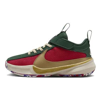 Zoom Freak 5 NRG PS Keep It A Buck Kids Sneakers Red Gym-Red Court-Purple DZ4485-600