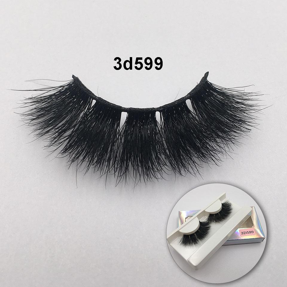 RED SIREN Fluffy Eyelashes 10mm-18mm 3d Mink Eyelashes Handmade Soft Volume Natural Lashes Maquillaje Lash Vendors False Lashes