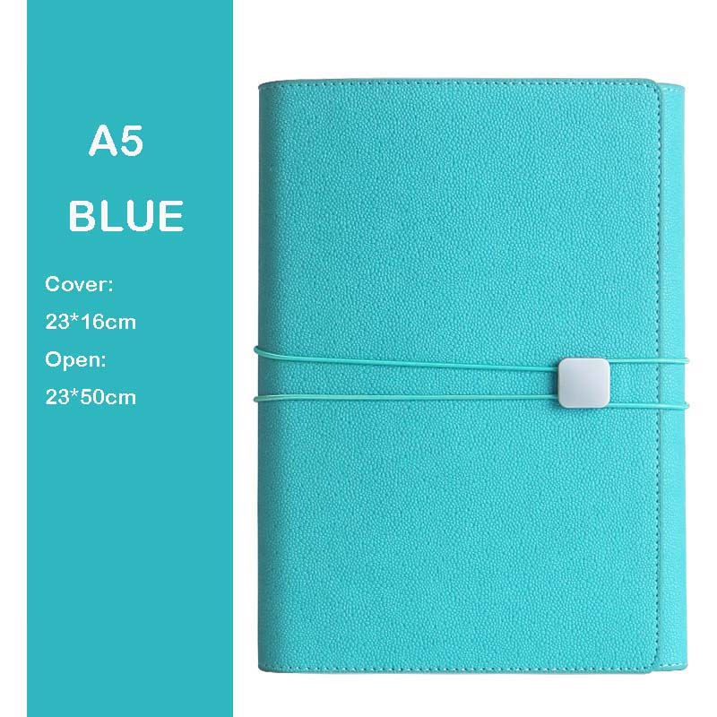 A5 Loose-leaf Creative Notebook Multi-function Coil Notepad Business Gift Box Set Hand Account Leather Case Notebook Case