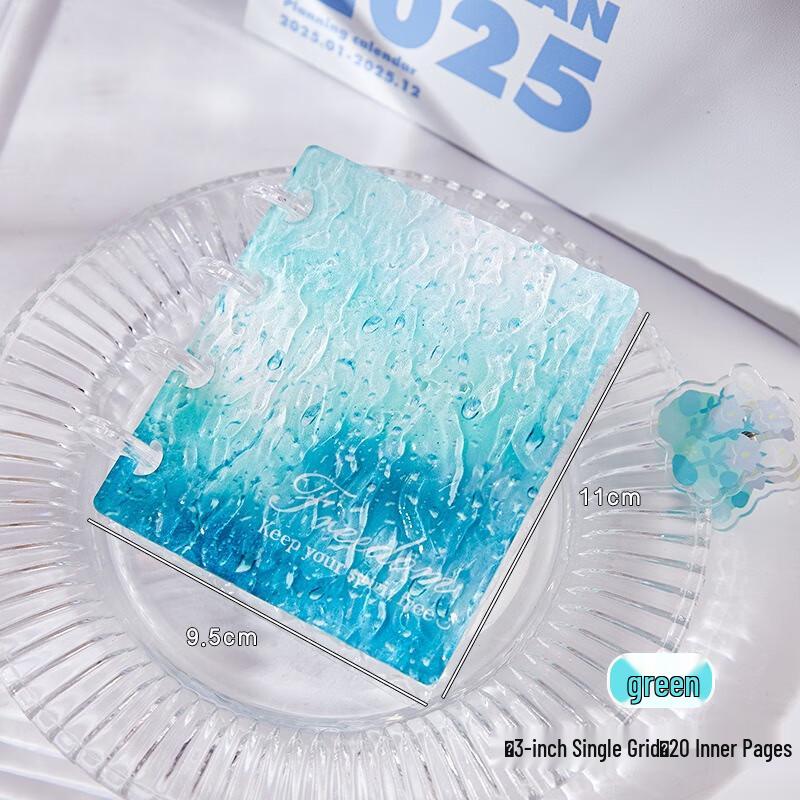 Fumade Water Ripple Acrylic Mini 3-inch Card Album