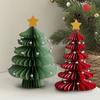 Paper Honeycomb Christmas Tree Merry Christmas Decoration Ornament New Year 2026 Party Favors Navidad Supplies Xmas Tree