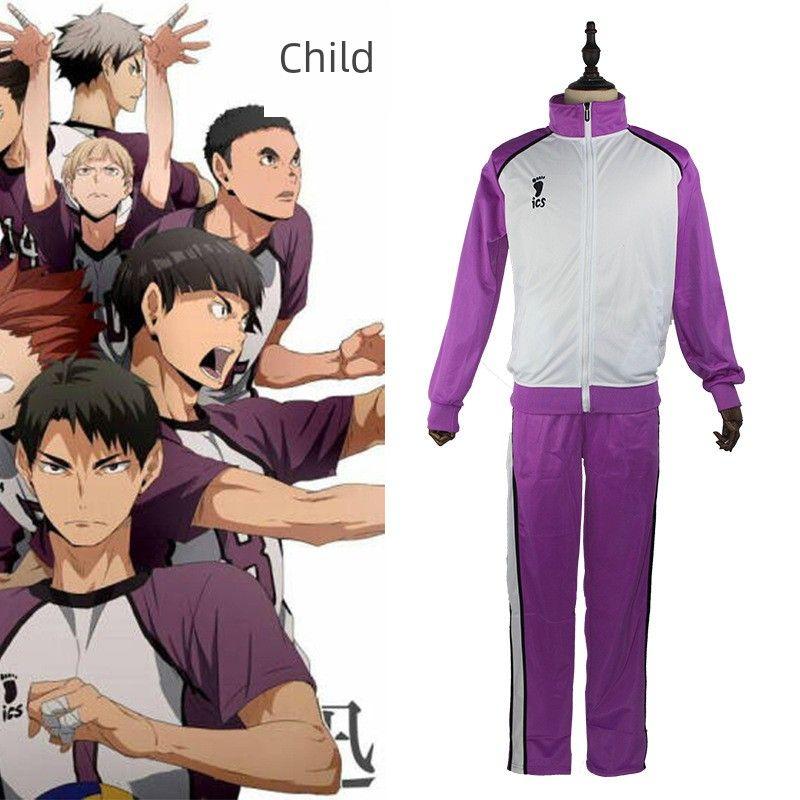 White Bird Academy High School Uniform Volleyball Boy Cosplay Outfit Karasuno Volleyball Club Academy Cosplay Daily Clothing