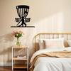 Metal Wall Art Indoor Outdoor Decor Matte Black Sports Theme Golf Kids Room Gift