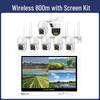 Wireless HD All-in-One Camera System for Home & Outdoor - No Wiring Needed