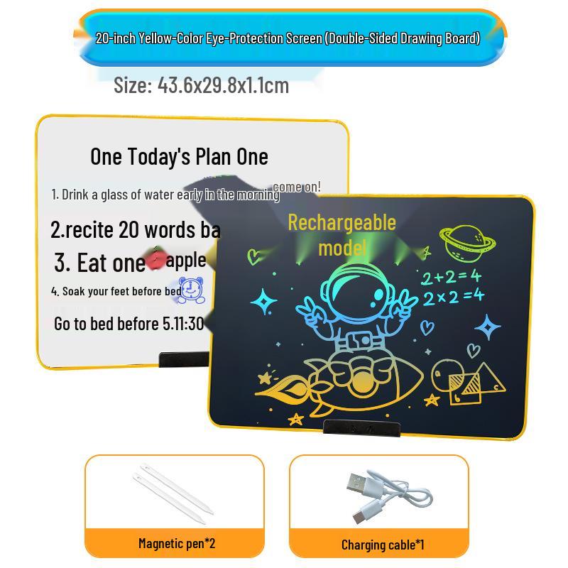 

28 Безрамочный ЖК-планшет для письма: Двусторонняя, Очень большая, Портативная офисная и чертежная доска