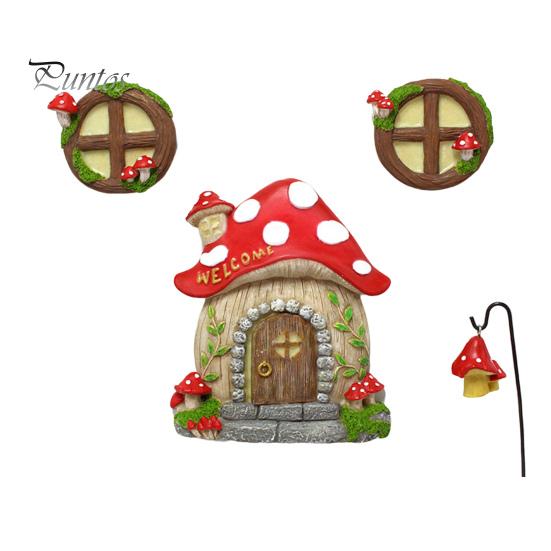 

Великолепное устойчивое к погодным условиям экологически чистое миниатюрное сказочное окно, светящаяся дверь в виде гнома, украшение для сада мини-феи, аксессуары для дома разноцветный