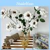 Realistic Artificial Silk Flower Bouquet Wedding Home Decor Photography Props Centerpiece
