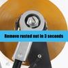 1pc Nut Screw Splitter Set Remover Tools, Rusted Nut Breaker, Steel Nut Remover Extractor, Manual Pressure Nut Cracker Metal Splitter