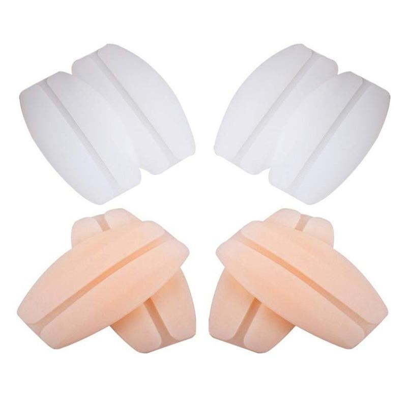 1PAIR Soft Silicone Bra Strap Cushions Holder Non-Slip Pliable Shoulder Protectors Pads Bra Cushions Pads