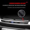 Carbon Fiber Car Trunk Rear Bumper 3D Sticker Guard Plate Protector For Ford Focus Mk2 Mk3 Fiesta Ranger Mondeo S-MAX Kuga Mustang Auto Goods