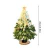 Handmade Twisted Rod Christmas Tree Ornament Green Twisted Rod Christmas Tree Full Set Of Materials Including Light String