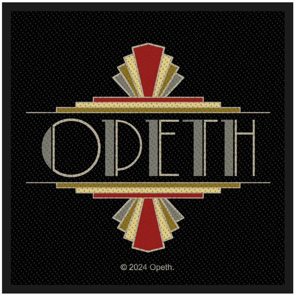 Opeth Logo Woven Art Deco Patch