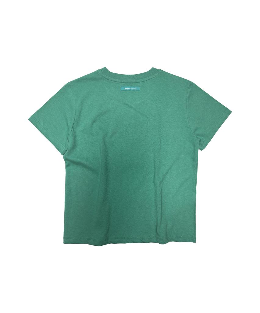 RUSTIC REVERIE Vintage 72 Beige T-Shirt [Green]