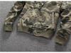 Men's Retro Camouflage Baseball Jacket - Autumn/Winter Collection