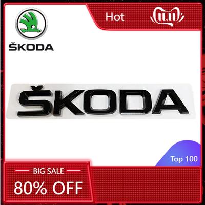 Car Sticker 2025 New Lettering Rear Trunk Emblem Badge Decals For Skoda Yeti VRIS Octavia A5 Karoq Kamiq Fabia Kodiaq Rapid Supe