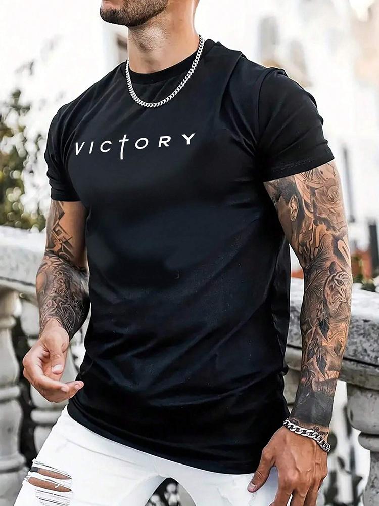 Camiseta Deportiva Casual para Hombre de Manga Corta, Holgada, de Secado Rápido, para Running al Aire Libre, Fitness, Entrenamiento, Gimnasio