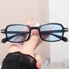 Fashionable Rectangle Shape Sun Glasses for Women Fashion Stylish Anti-reflective Ladies Sunglasses Driving Hiking Outdoor Sunglass
