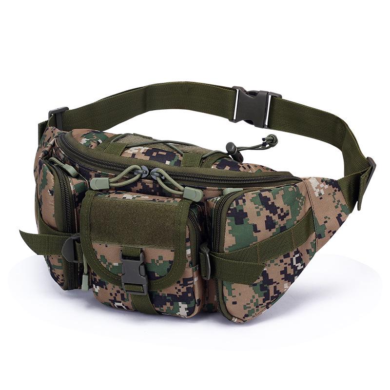 Large Waterproof Tactical Waist Bag: Multifunctional, Wear-Resistant for Outdoor Sports, Cycling, Hiking