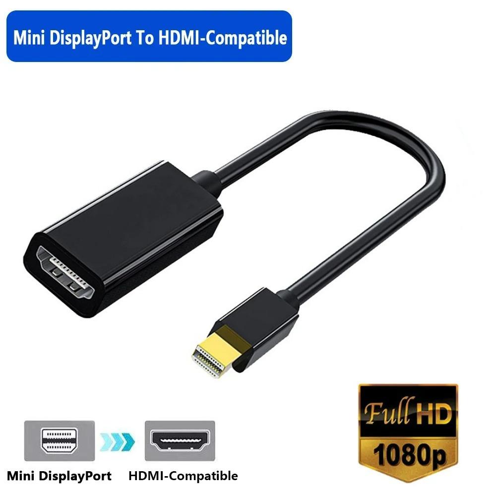 

Mini DisplayPort Male to hdmi-compatible Female Adapter 4K/1080P Mini DP Male to HD Female Converter Compatible for MacBook Air