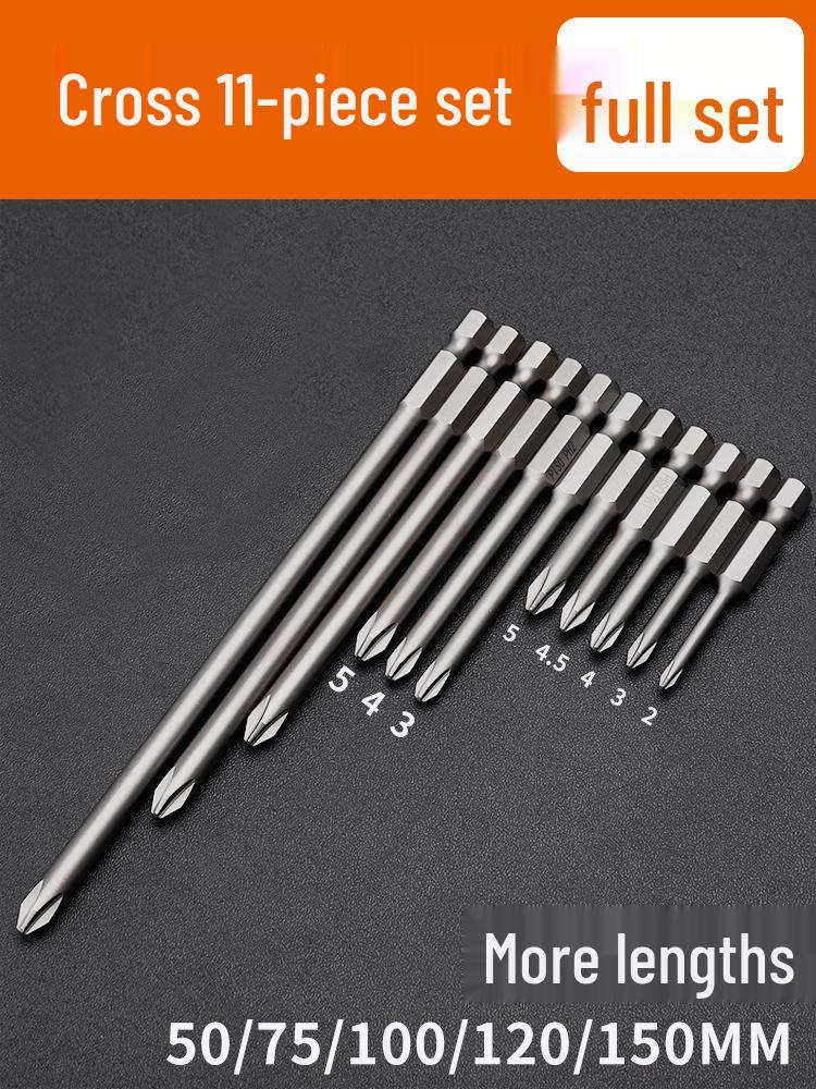 Hexagonal Magnetic Pneumatic Air Screwdriver, S2 1/4 Electric Bit Set