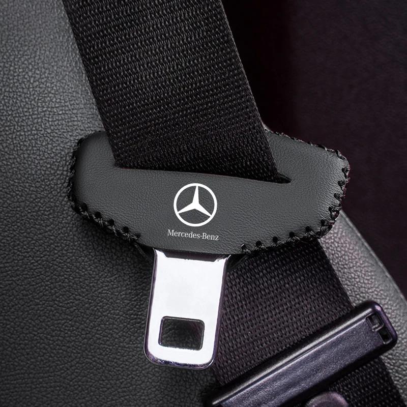 

Car Safety Seatbelt Buckle Anti-scratch Protector Cover Accessories For Mercedes Benz A C E S G Class GLC CLE CLA GLB GLS W177