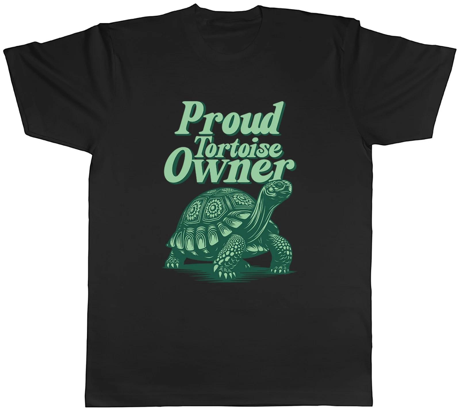 Proud Tortoise Owner Mens T-Shirt Tee Gift Top XS