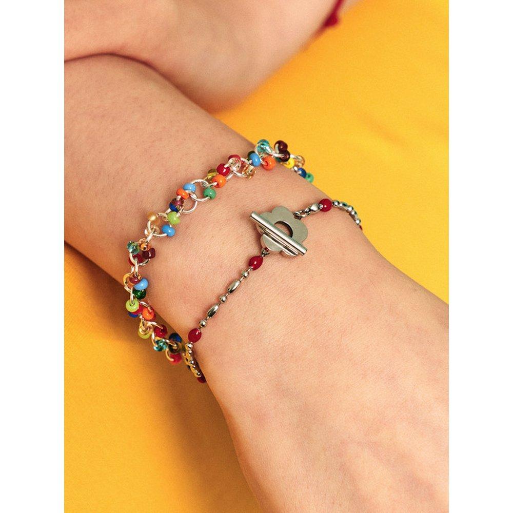 

Mumi Flower Bracelet Red / SIZE : 15cm