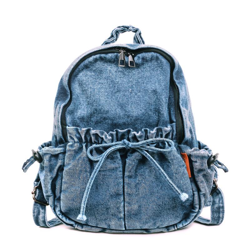 Women Denim Backpack