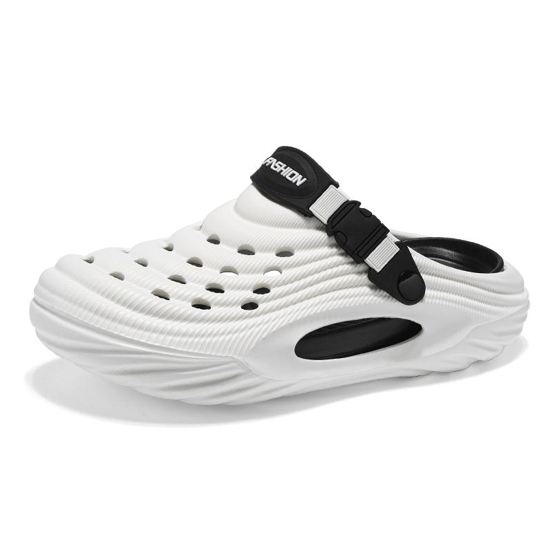 Men's slippers New large size Fashionable thick-soled casual sandals Comfortable breathable outdoor beach shoes for men slides