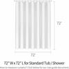 Colorful Heart Shower Curtain Valentine Romantic Sweetheart Cute Fashion Girl Psychedelic Gradient Geometric Rainbow Party Holiday Pattern Design