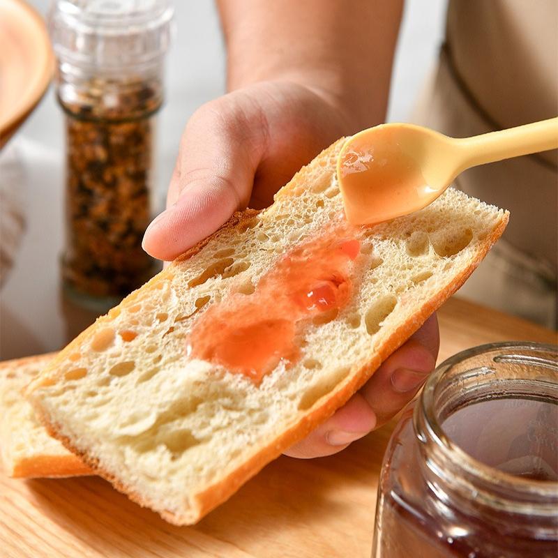 Mini Silicone Spatulas, Multifunctional Small Scrapers for Kitchen, Cosmetics & Jars, Reusable Stirrer for Jam, Lotion, Narrow & Thin Bottles,Colorful