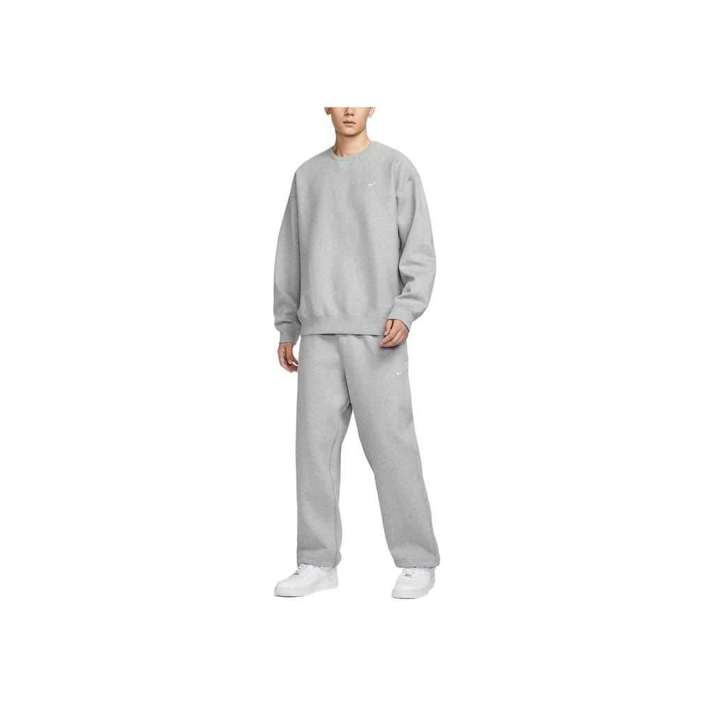 Nike Solo Swoosh Solid Color Loose Comfortable Hoodie Men Hoodies HV1087-063