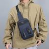 Men's Outdoor Chest Bag - Stylish Nylon Crossbody Bag  Casual Multi-Functional Sports Sling Bag