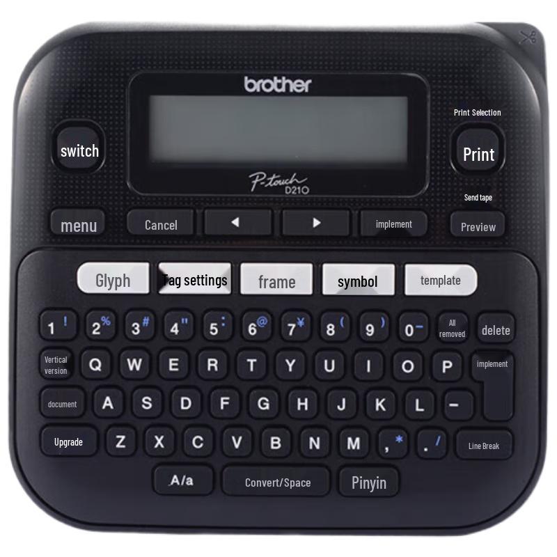 Brother PT-D210 Portable Label Printer