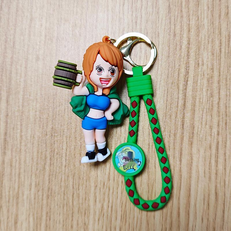 

One Piece Луффи и Эйс Мультяшный Брелок Украшение - Милый Подарок