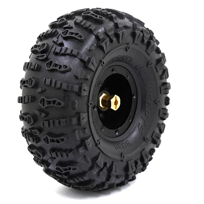 4pcs 12mm/15mm/17mm Axle Widen Hexagon Wheel Adapter For 1/10 RC Crawler Car TRX4 RC4WD D90 D110 Axial Scx10 90046 catRC