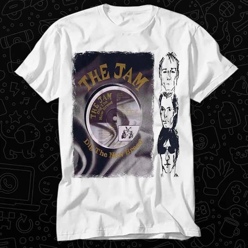 The Jam Final Record Dig The New Breed Punk Rock Band Gift T Shirt 445