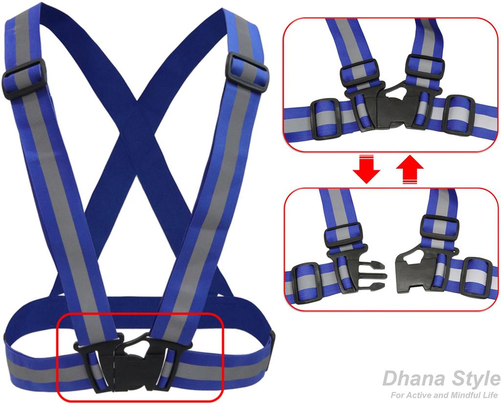 Reflective Vest Safety Vest Light Reflector Belt Reflection Vest Shoulder