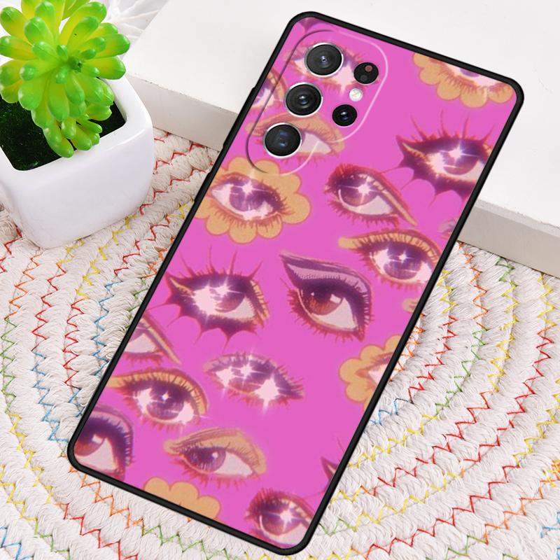 Eyes Pattern Phone Case for Samsung Galaxy Note 10 Pro S26 Ultra S23 S24 FE S25 S21 S22 PLUS Shockproof Cove