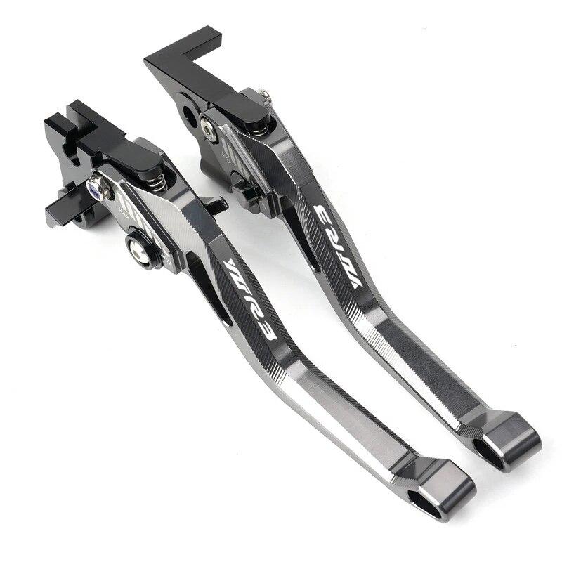 

YZFR3 1 пара регулируемых тормозов, рычаги сцепления, ручка для YAMAHA YZF R3 2015 2016 2017 2018 YZF-R3 серый