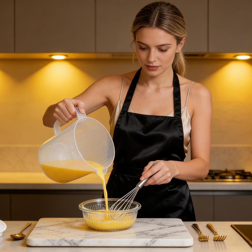 1Pc Large Capacity Baking Measuring Cup Scale Kitchen Mixing Bowl with Lid Transparent Plastic Mixing Cup for Home Tools