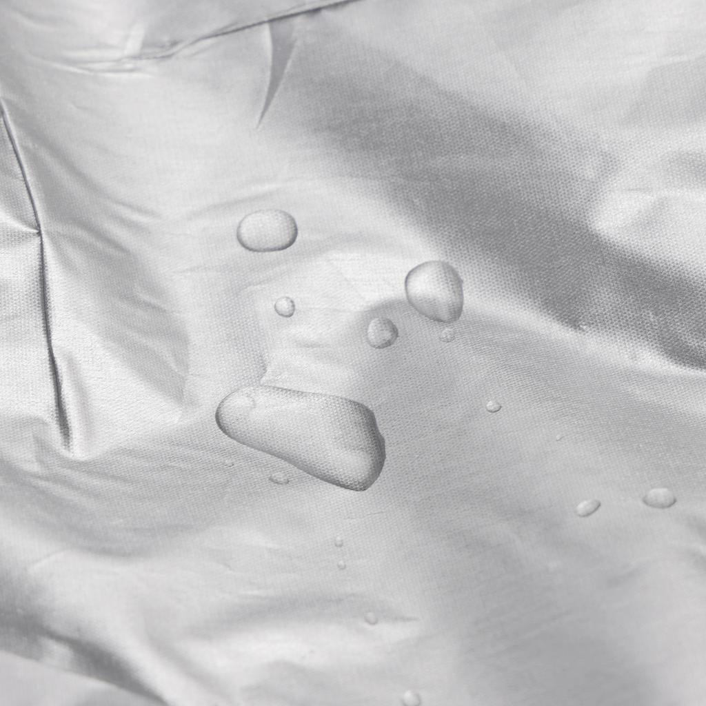 Heavy Duty Boat Cover Waterproof Silver For 16-18Ft Fishing Ski Bass Shelter