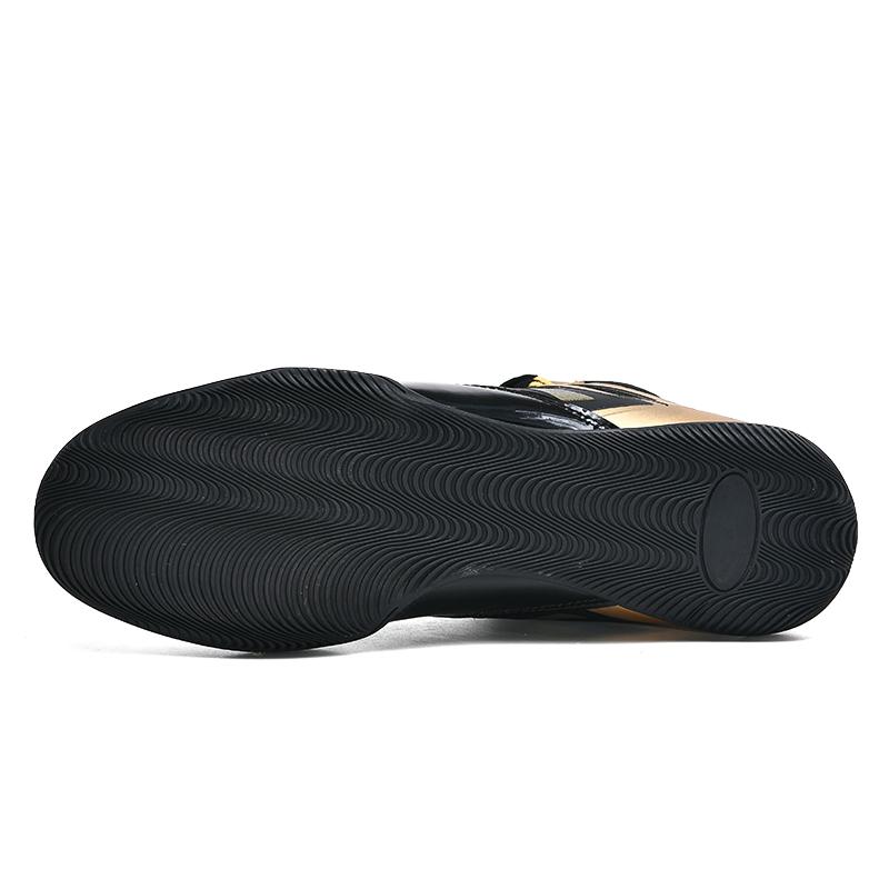 Pánské velké protiskluzové, odolné proti opotřebení, prodyšné, bezpečné, zápasnické boty, boxerské boty, dřepy